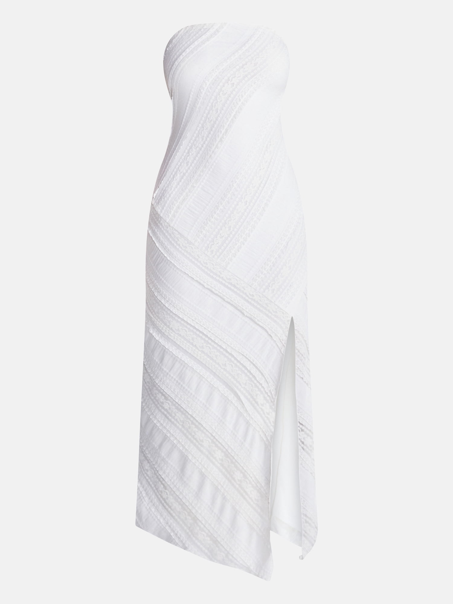 No Boundaries Tube Lace Asymmetrical Dress, Women's XXS-XXL
