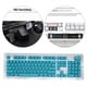 thumbnail image 2 of PBT 104 Teclas Teclas 68 87 mecánico Professional Sunnimix  Teclas de teclado, 2 of 5