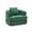 Green, variant on Gaderth 3-in-1 Convertible Sofa Bed Chair - Memory Foam Futon Sleeper - Washable Cover, Back Support, Portable, Floor Lounger - Modern Living Room Furniture, Gray