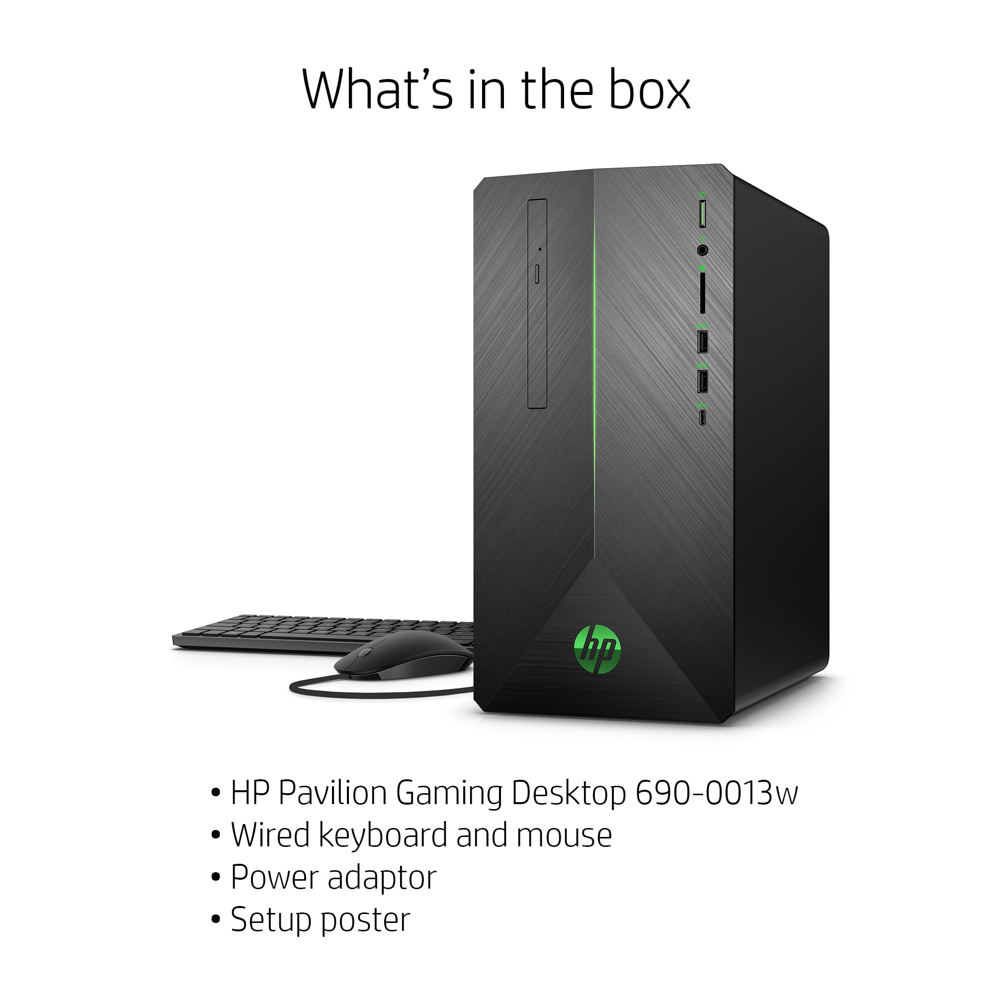 Hp Pavilion Gaming Desktop Tower Amd Ryzen 5 2400g Nvidia Geforce Gtx 1050 Graphics 1tb Hdd 8gb Sdram Dvd Mouse And Keyboard Shadow Black With Green Led Lighting 690 0013w Walmart Com Walmart Com Hp Pavilion Gaming Desktop Tower Amd Ryzen 5 2400g Nvidia Geforce Gtx 1050 Graphics 1tb Hdd 8gb Sdram Dvd Mouse And Keyboard Shadow Black With Green Led Lighting 690 0013w Walmart Com Walmart Com