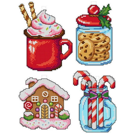 UPC: 4779055670297 | Christmas Sweets 119CS Counted Cross-Stitch Kit