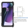 thumbnail image 2 of Takfox Case For Motorola Moto G Stylus 5G 2023,Shockproof Heavy Duty Rugged Locking Swivel Holster Belt Clip Kickstand Full Body Hard Shell Phone Cover Case,Black, 2 of 7