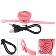 thumbnail image 1 of ADDHAT 1Ud Ventilador Portátil USB Recargable Rosa Con 3 Velocidades Para Uso En Casa, 1 of 8