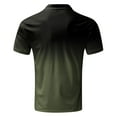 thumbnail image 3 of zuwimk Mens Polo Shirts Short Sleeve,Men's Stain Resistant Short Sleeve Polo Shirts Z-Army Green,M, 3 of 4