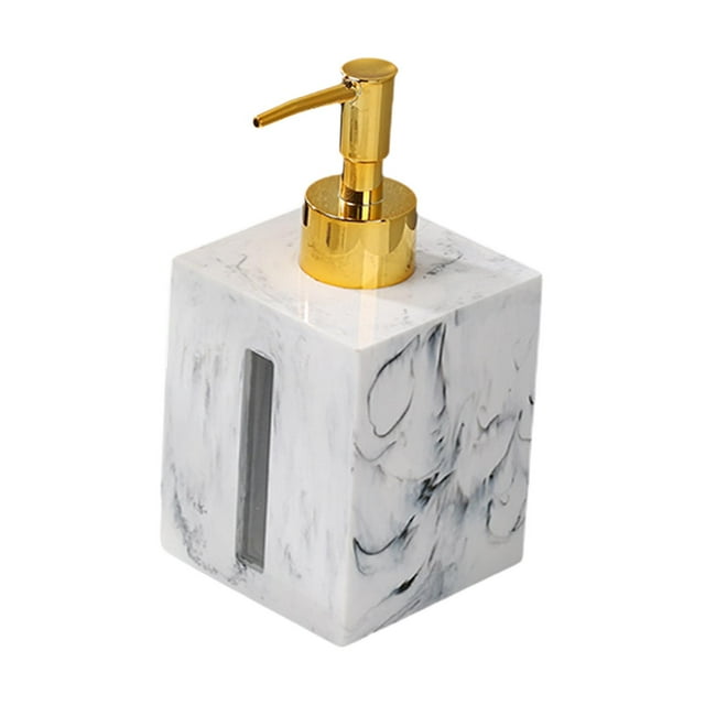 Dispensador de Jabón Strade Fareast Limited 400ml resina textura de mármol