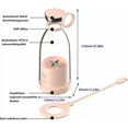 thumbnail image 2 of Arcisei Personal Size Blender, Portable Blender, Battery Powered USB Blender, 2 of 5