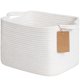 thumbnail image 1 of Cesta de Almacenamiento Goodpick de Cuerda de Algodón 33x25x23 cm Blanca, 1 of 7