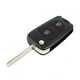 thumbnail image 3 of Estuche para llave remota, color negro, 3 botones, reemplazo, carcasa para llave abatible, funcionamiento suave, 3 of 9