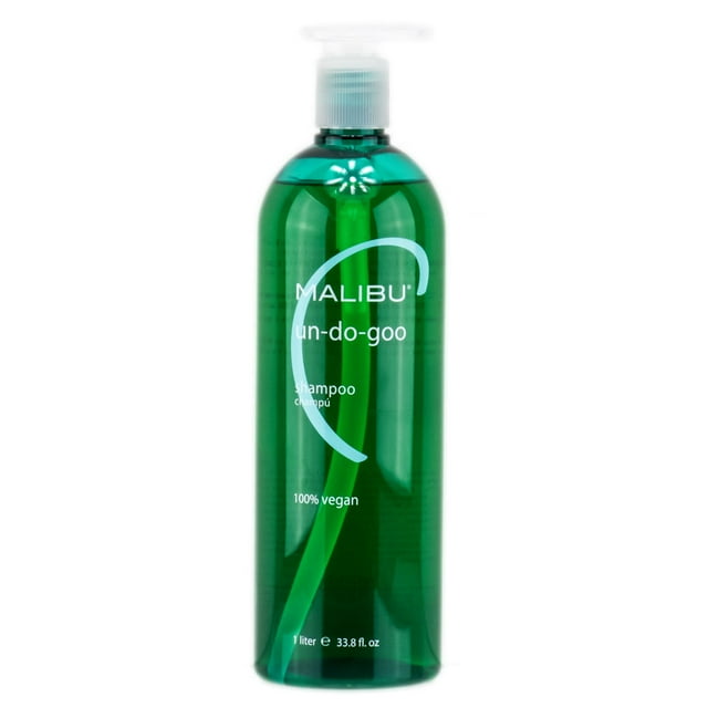 Malibu C UnDoGoo Shampoo 33.8 oz Pack of 1 with Sleek Comb