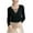 Black, variant on GigrtiJin Women Casual Long Sleeve Tunic Tops V-Neck T Shirts Criss Cross Ribbed Casual Tee Slim Fall Blouses