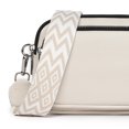thumbnail image 2 of Bolso Bandolera para Mujer Elegante Gran Capacidad Cuero Genuino Correa Ancha Ajustable Monedero Con 2 Correas, 2 of 9