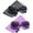 Black/ Purple, variant on Newbee Fashion-Kids Heart Sunglasses Girls Heart Shaped Sunglasses with Polka Dots Cute Vintage Look UV Protection w/Carrying Pouch