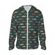 thumbnail image 1 of Balery River Freshwater Fish Sudadera ligera de manga larga con capucha y protección solar UPF 50+ para hombre y mujer, ideal para pesca y running-X-Large, 1 of 7