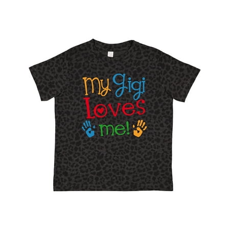 

Inktastic My Gigi Loves Me Grandchild Gift Toddler Boy or Toddler Girl T-Shirt