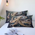 thumbnail image 4 of Octopus Twin Duvet Cover Mysterious Tentacles Comforter Cover Galaxy Bedding, 4 of 6