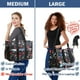 thumbnail image 2 of Bolsa de enfermera ABAMERICA impermeable con múltiples bolsillos de lona, 2 of 5