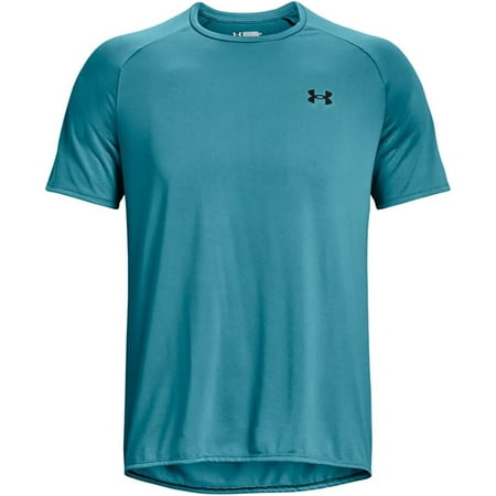Under Armour Men's Tech 2.0 SS Tee Loose Glacier Blue Short-Sleeve Shirt (XL)