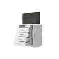 thumbnail image 6 of FM FURNITURE Carolina Four Drawer Dresser Single Door, 6 of 8