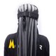 thumbnail image 3 of Sywqhk Indian Braids Dreadlocks Máscara Protección para la frente Sombrero de caza (Gris Negro) Sywqhk Alta Calidad, 3 of 7