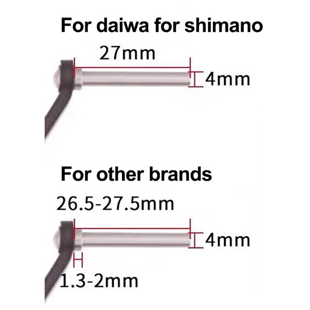 For For Daiwa Modified Eva Lightweight Baitcast Spinner Reel Handle Knob Silver Shenzhuyue