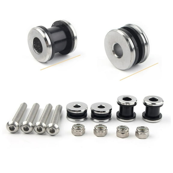 ZS Motorcycle Detachable Sissy Bar Backrest Screws Docking Hardware Kits For Harley Davidson Sportster XL 883 1200 2004-2017