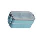 thumbnail image 2 of Yuarrent Fiambrera a prueba de fugas, contenedor de almacenamiento de frutas, compartimento de doble capa, cajas Bento para microondas, estudiante, Cocina y Comedor Azul Doble capa Yuarrent HA069703-02, 2 of 6
