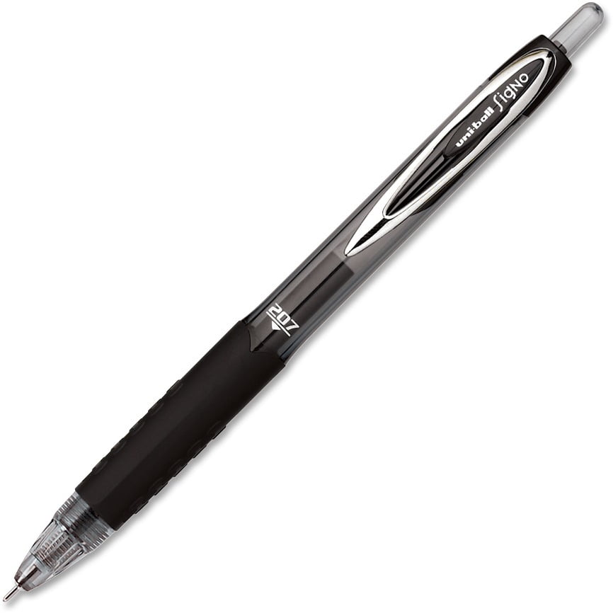 Uni-Ball 207 Medium Needle Point Pens, 1 Dozen (Quantity)