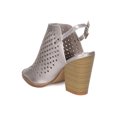 thumbnail image 3 of New Women Nature Breeze Webber-12 Metallic Perforated Slingback Chunky Heel Mule, 3 of 6