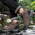 thumbnail image 6 of LASUDRAA Mens Hiking Boots Waterproof Non-Slip Outdoor Trekking Camping Trail Boots Lightweight Durable Work Shoes, 6 of 7