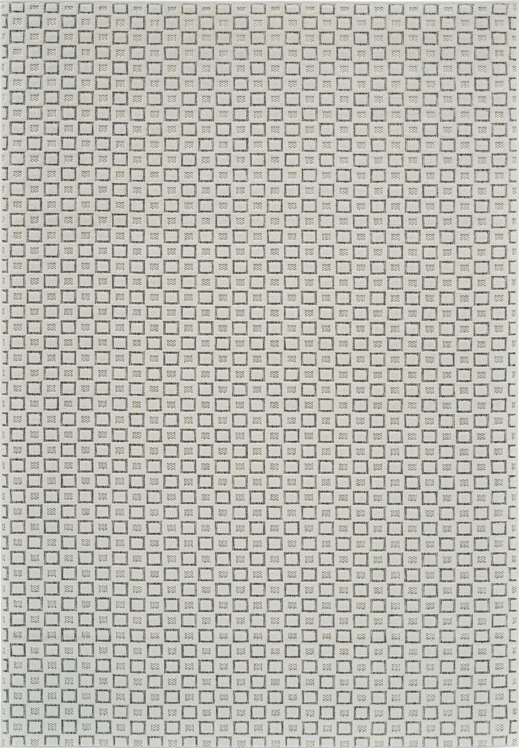 Rug Branch Maise Abstract Indoor Outdoor Area Rug, Cream Beige, Modern - Entryway, Hallway, Bathroom