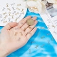 thumbnail image 4 of 200 piezas de 2 colores, ojales de plomo para pesca, ojales de latón para señuelos de pesca, ojales plateados y dorados para moldes de peso, accesorios de aparejos, 4 of 7
