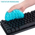 thumbnail image 3 of Gel limpiador de teclado azul - Limpiador universal para computadoras portátiles, impresoras, cámaras, controles remotos (70 g), 3 of 5