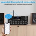 thumbnail image 4 of Romicta KS-33BT Amplificador Bluetooth de 2 Canales y 500W, 4 of 8