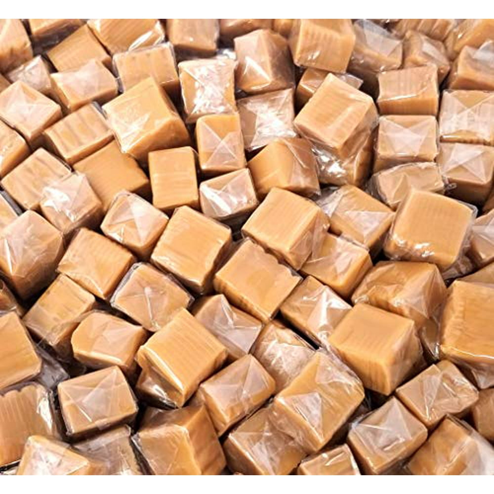CrazyOutlet Kraft America's Classic Caramels Candy, Caramel Cubes
