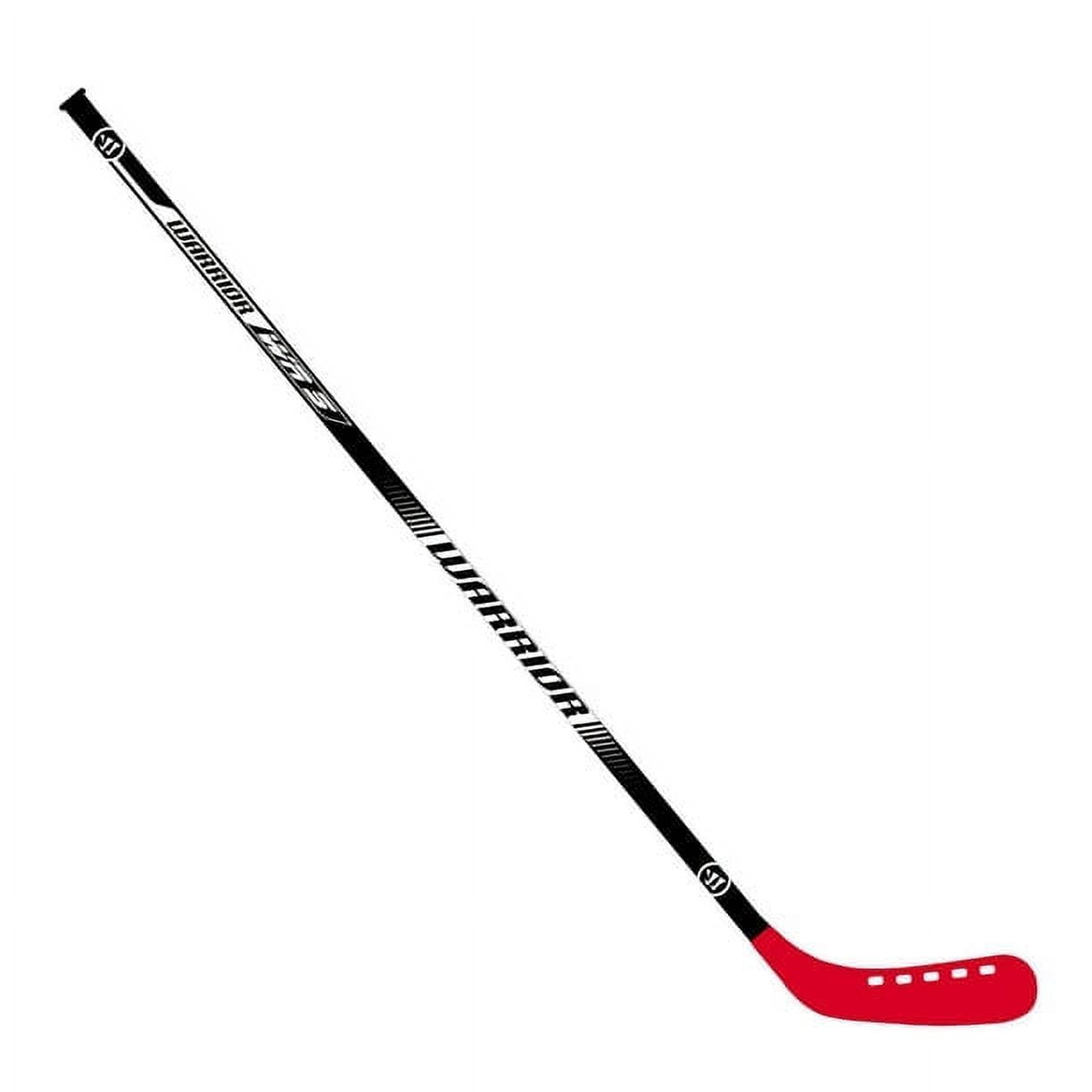 (2 pack) Warrior 51″ Player Hockey Stick, Kids & Adults, Adjustable Curve – Red Plastic
