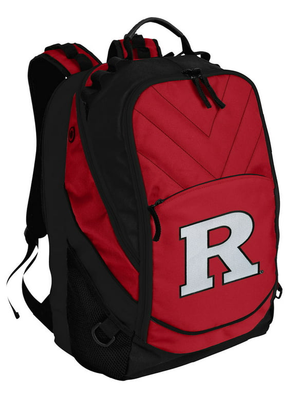 Rutgers University Backpack OFFICIAL RU Backpack or School Bag PADDED for COMPUTERS and Laptops