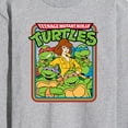 thumbnail image 3 of Teenage Mutant Ninja Turtles - Retro Group April - Men's Long Sleeve T-Shirt, 3 of 5