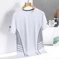 thumbnail image 3 of Uootdi Women's Workout Tops Short Sleeve Mesh Panel Breathable Tops Training Soft Lightweight Gym Tops Gift, 3 of 5