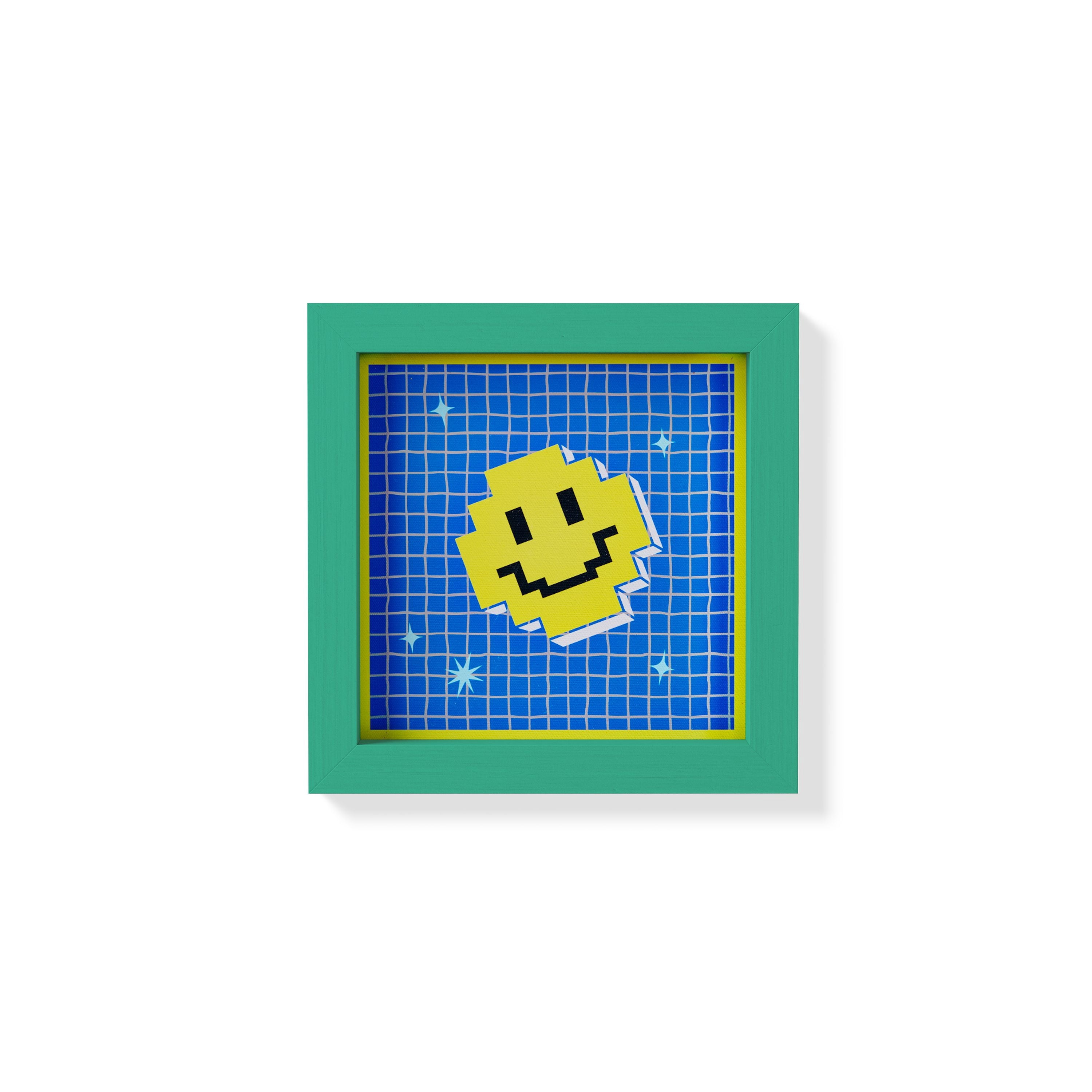 Mainstays Kids Gamer 3-Piece Framed Wall Art Set