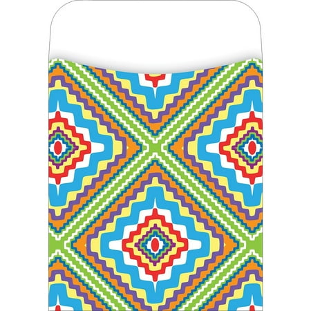 UPC: 0612086012251 | Barker Creek Library Pocket Retro Rick Rack Design 30/Pack LL1225