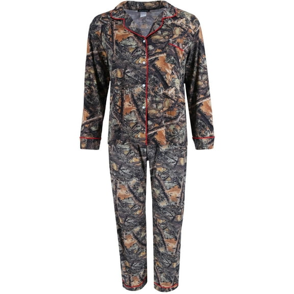Weekending Camo Print Pajama Set (Women)