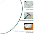 thumbnail image 6 of NYEESS 40 inch Round Tempered Glass Table Top, 3/8 inch Thick Pencil Edge Surface for Dining, Coffee, Side Table, 6 of 7