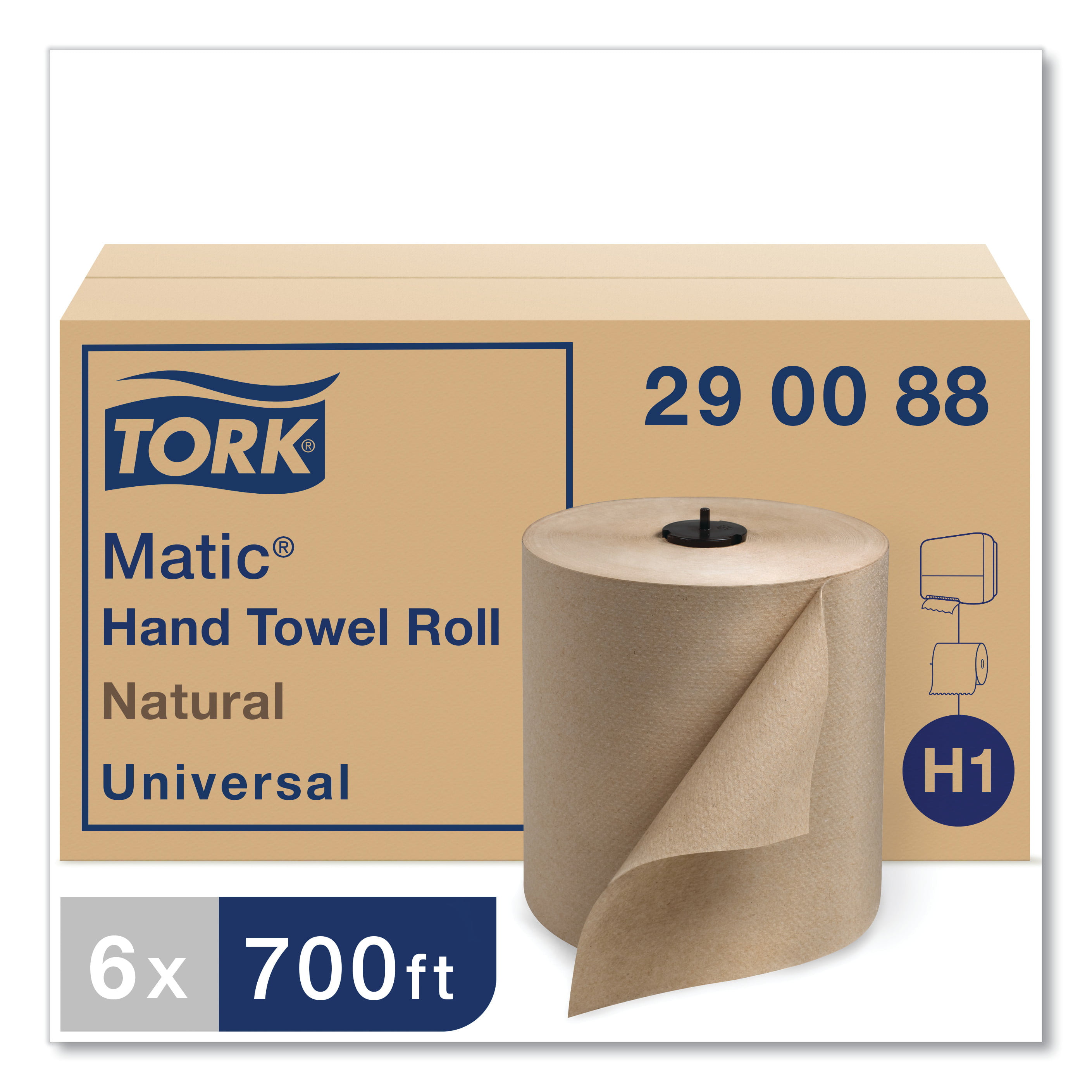 6rl Need Ultra Absorbent TRKRK8002 Natural Bio-Degradable Tork Paper Towels 
