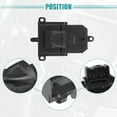 thumbnail image 3 of Passenger Side Car Power Window Switch Fit for Honda Civic Sedan 2006-2011 Black, 3 of 7