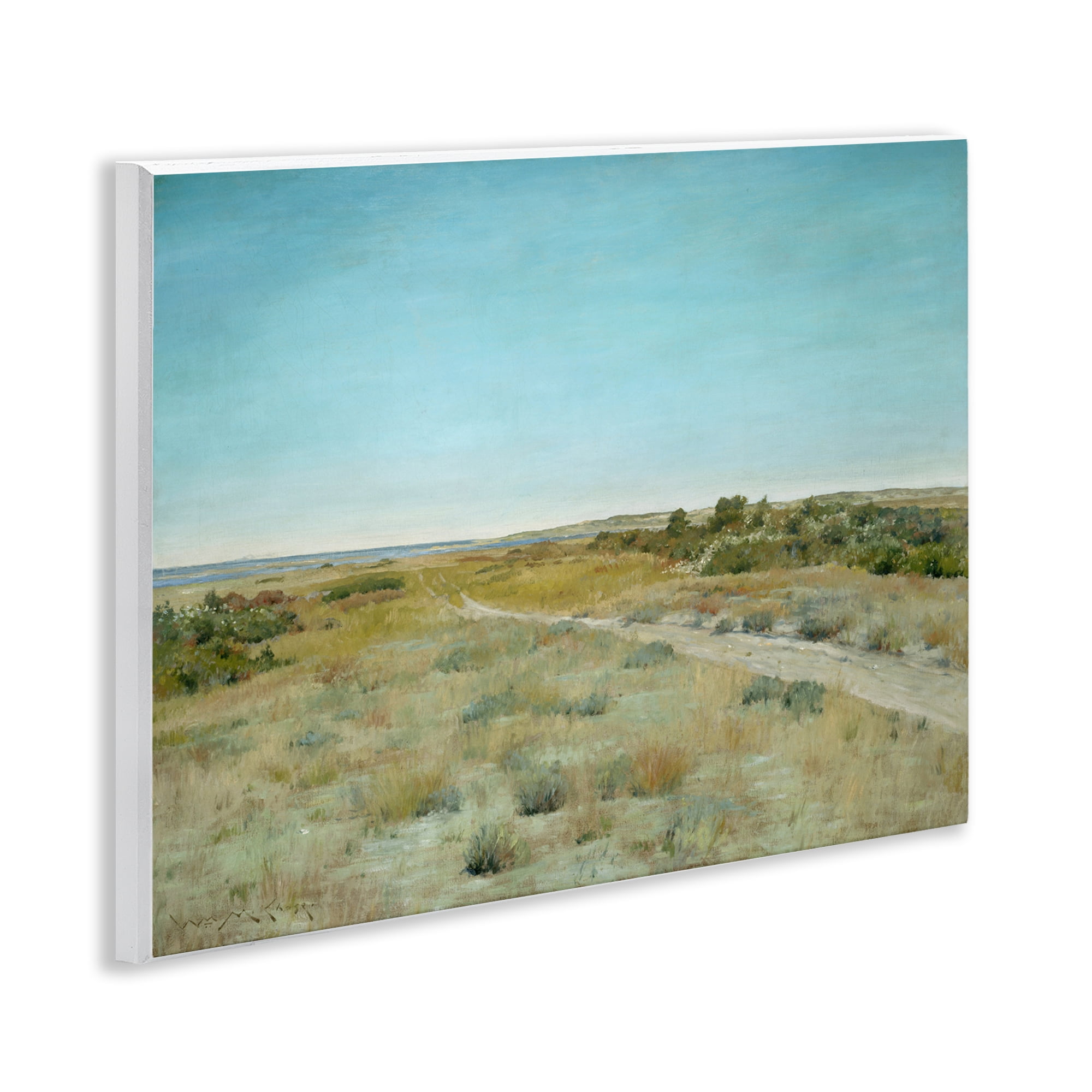 Stupell Industries Classic First Touch of Autumn Landscape & Nature Painting Unframed Art Print Wall Art, 14 x 11