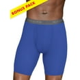 thumbnail image 2 of Men’s EverLight Long Leg Assorted Boxer Briefs,3+1 Bonus Pack, 2 of 5