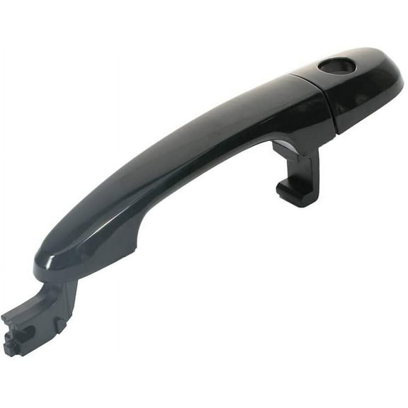 CCIYU Door Handle Exterior Front Driver Side Replacement fit for 2005-2010 for Kia for Sportage Smooth Black