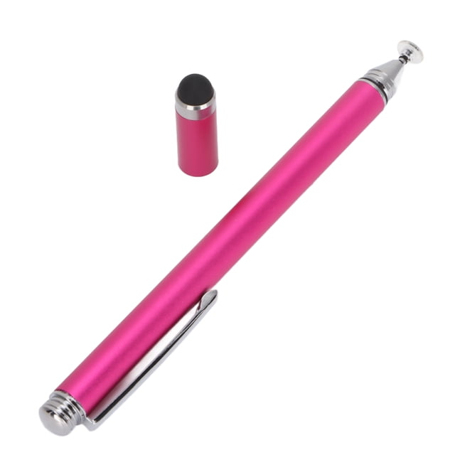 Stylus De Dibujo, Práctico Práctico 2 Funciones Stylus Pen De Larga Duración Para Teléfonos Inteligentes Para Android Para Tableta IOS YLSHRF Rosa roja