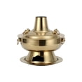 thumbnail image 1 of Thickened Stainless Steel Charcoal Chinese Copper Hot Pot Old Beijing Style Hot Pot Chinese Pot Cookware Cookware Set, 1 of 3