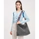 thumbnail image 5 of Bolso de mano para mujer, bolso de hombro, bolso de cordón, bolso de mano grande, bolso de hombro, bolso cruzado informal para la escuela, oficina, trabajo, viajes, excursiones, compras, 5 of 5